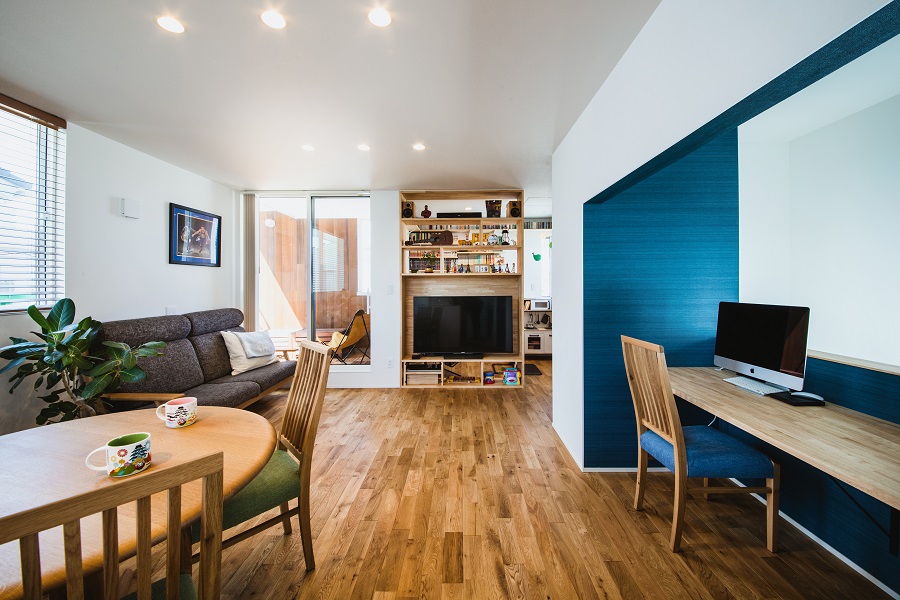 さすが建築家!旗竿地でも注文住宅で大満足の家