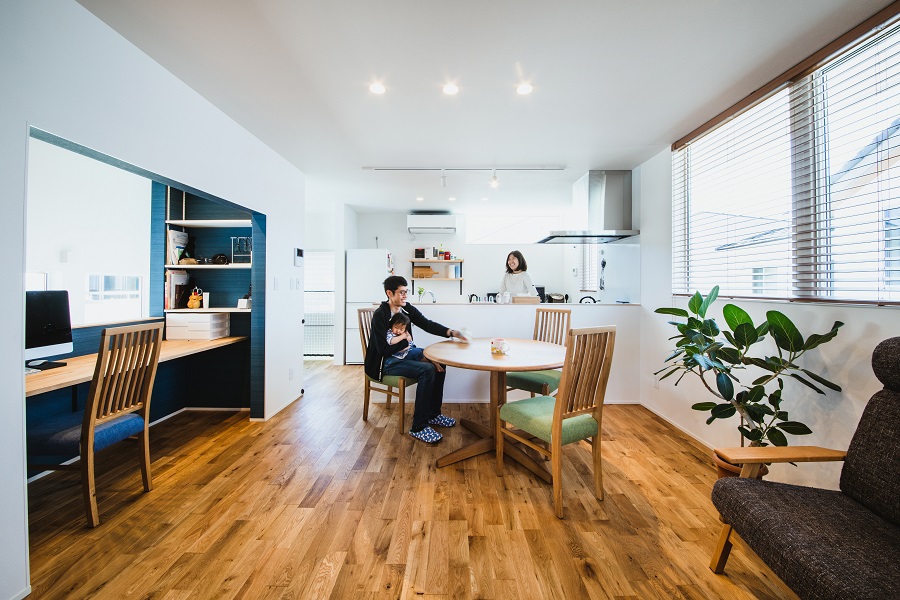 さすが建築家!旗竿地でも注文住宅で大満足の家