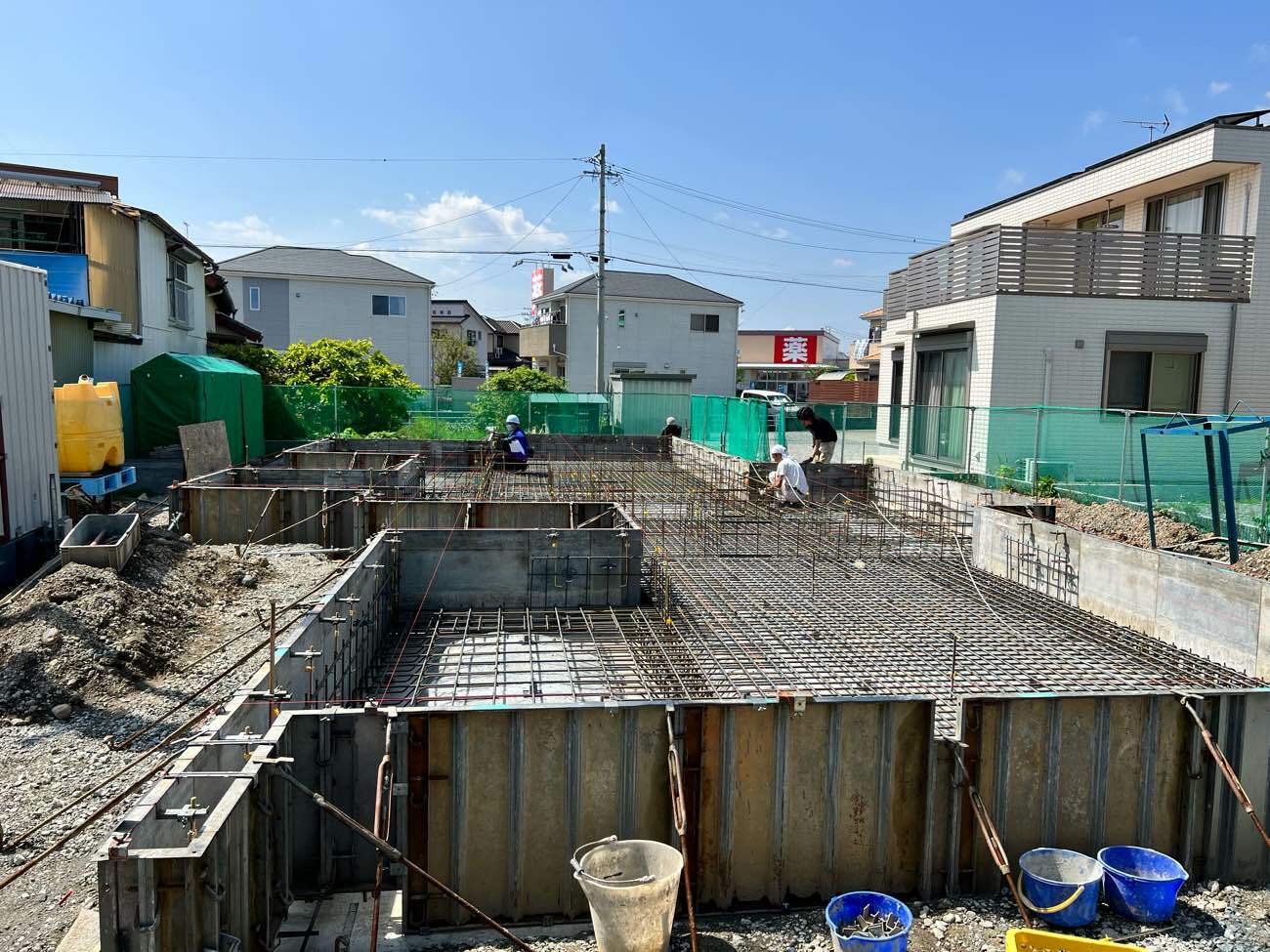 H様邸　配筋検査