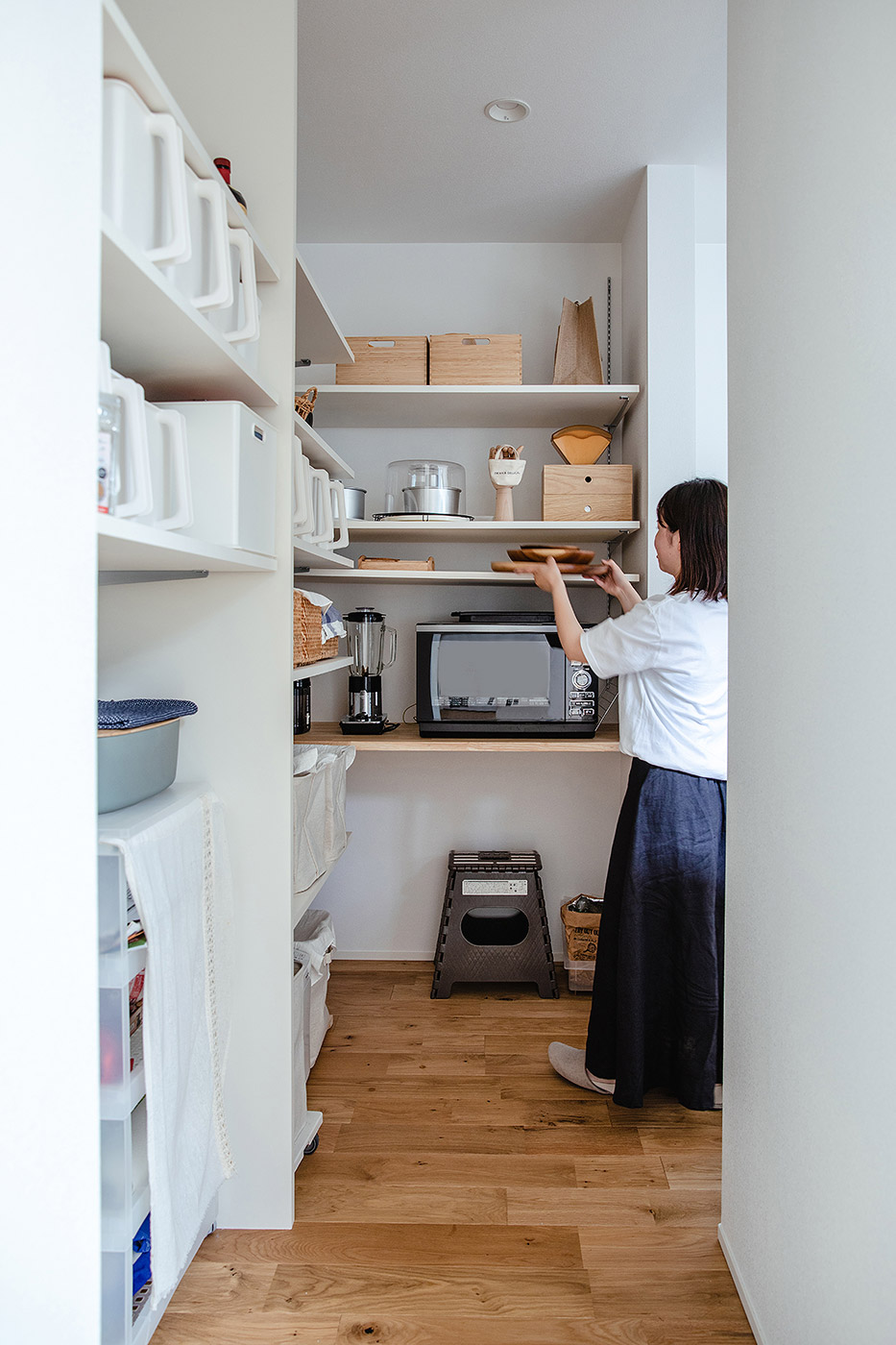 たっぷり収納スペース