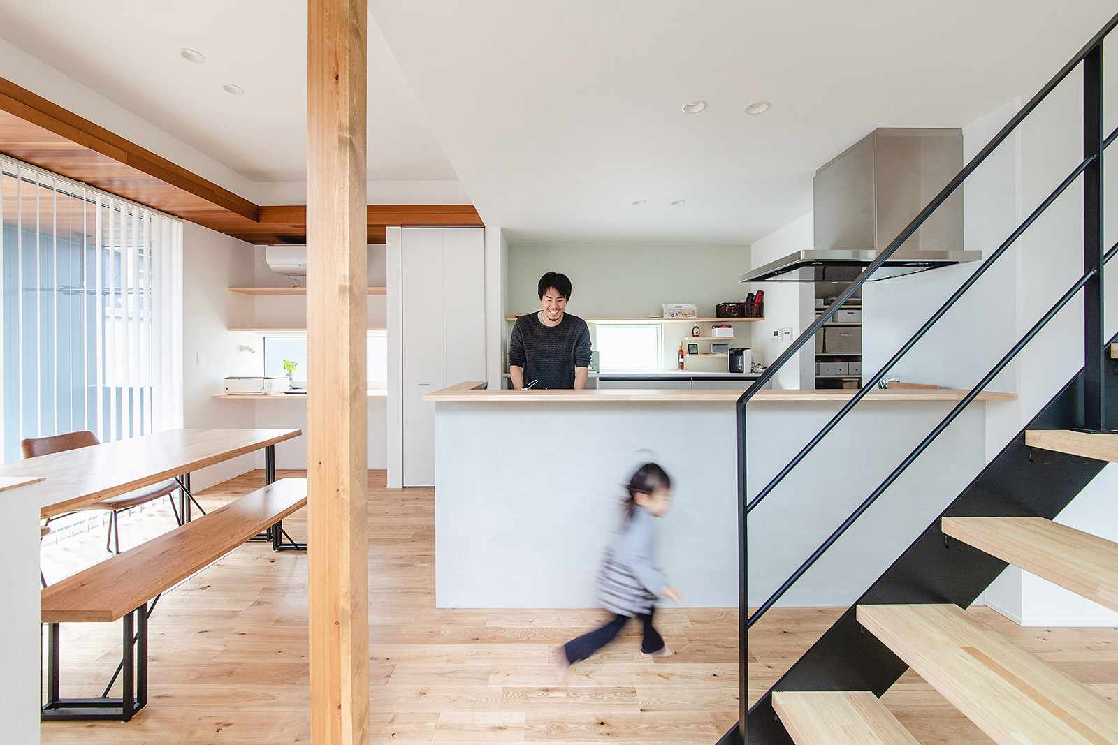 自分にとってお気に入りの中庭がある家