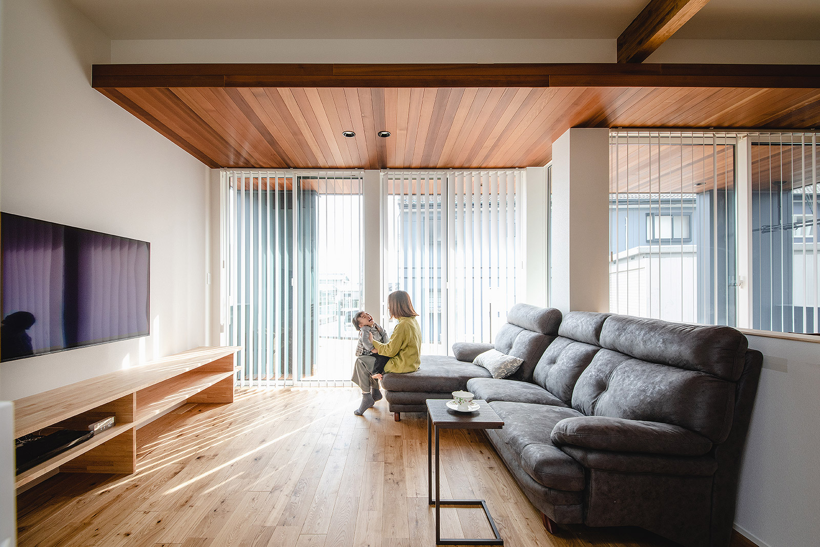 自分にとってお気に入りの中庭がある家