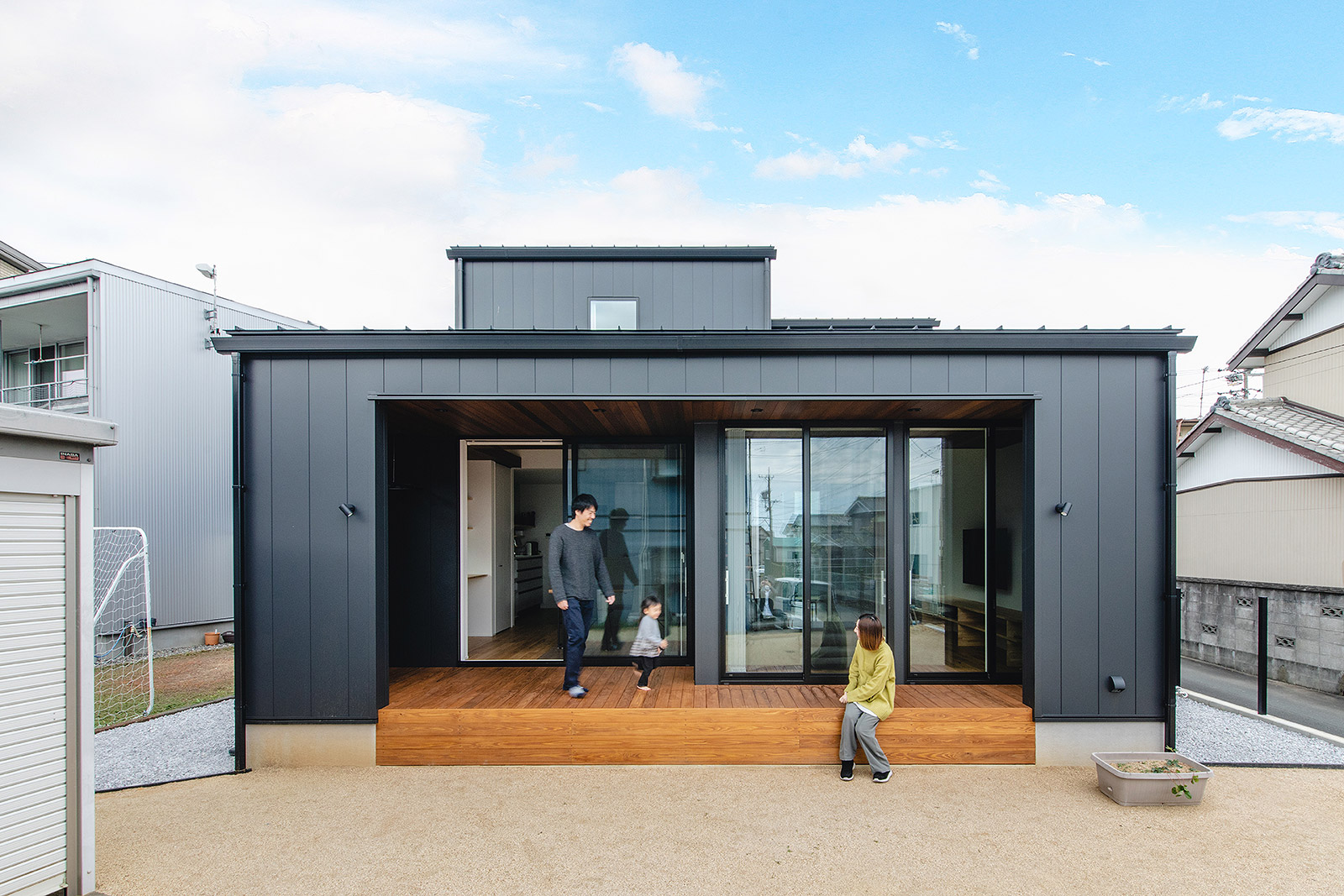 自分にとってお気に入りの中庭がある家