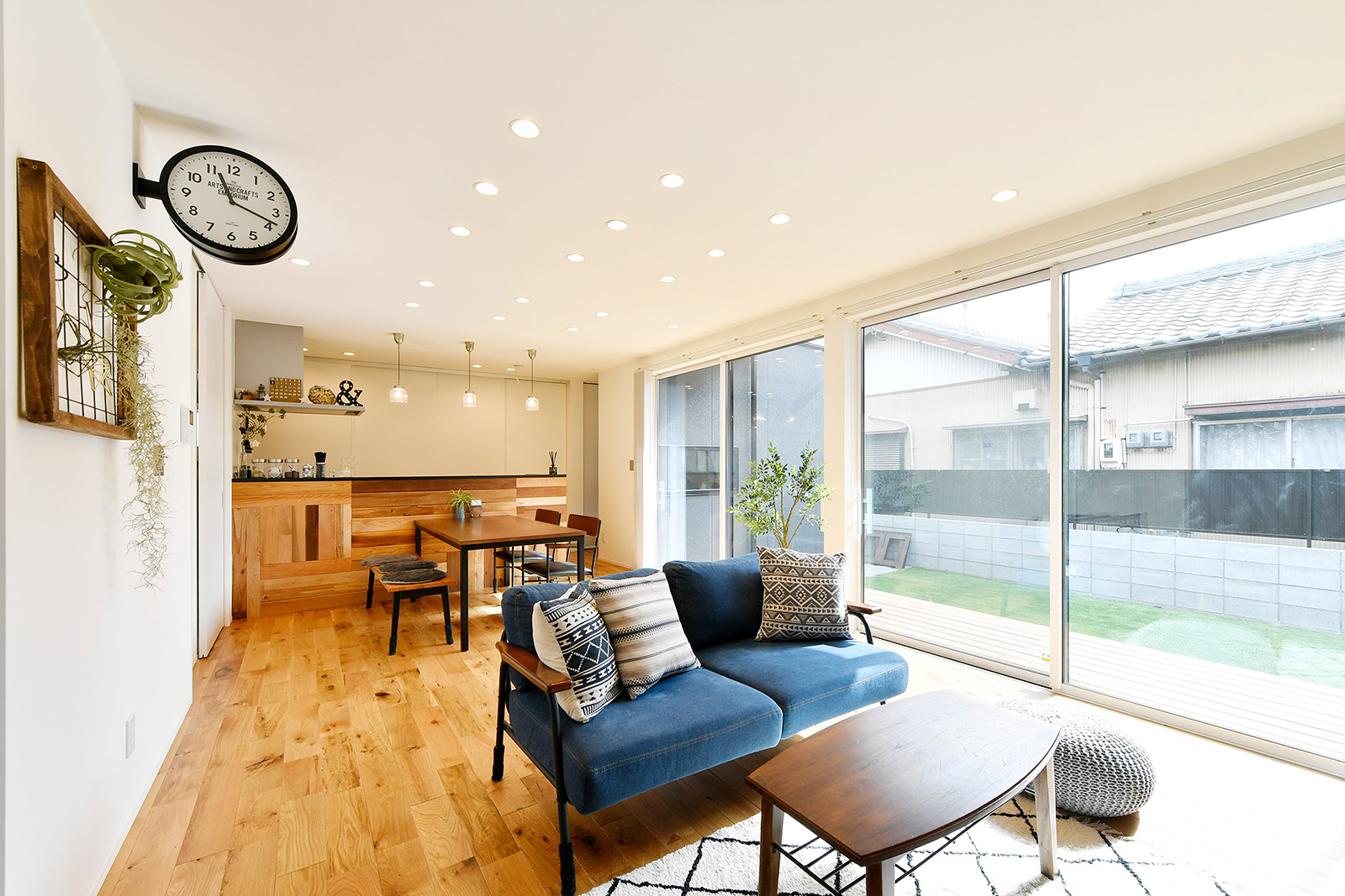 5人家族で暮らす平屋の家