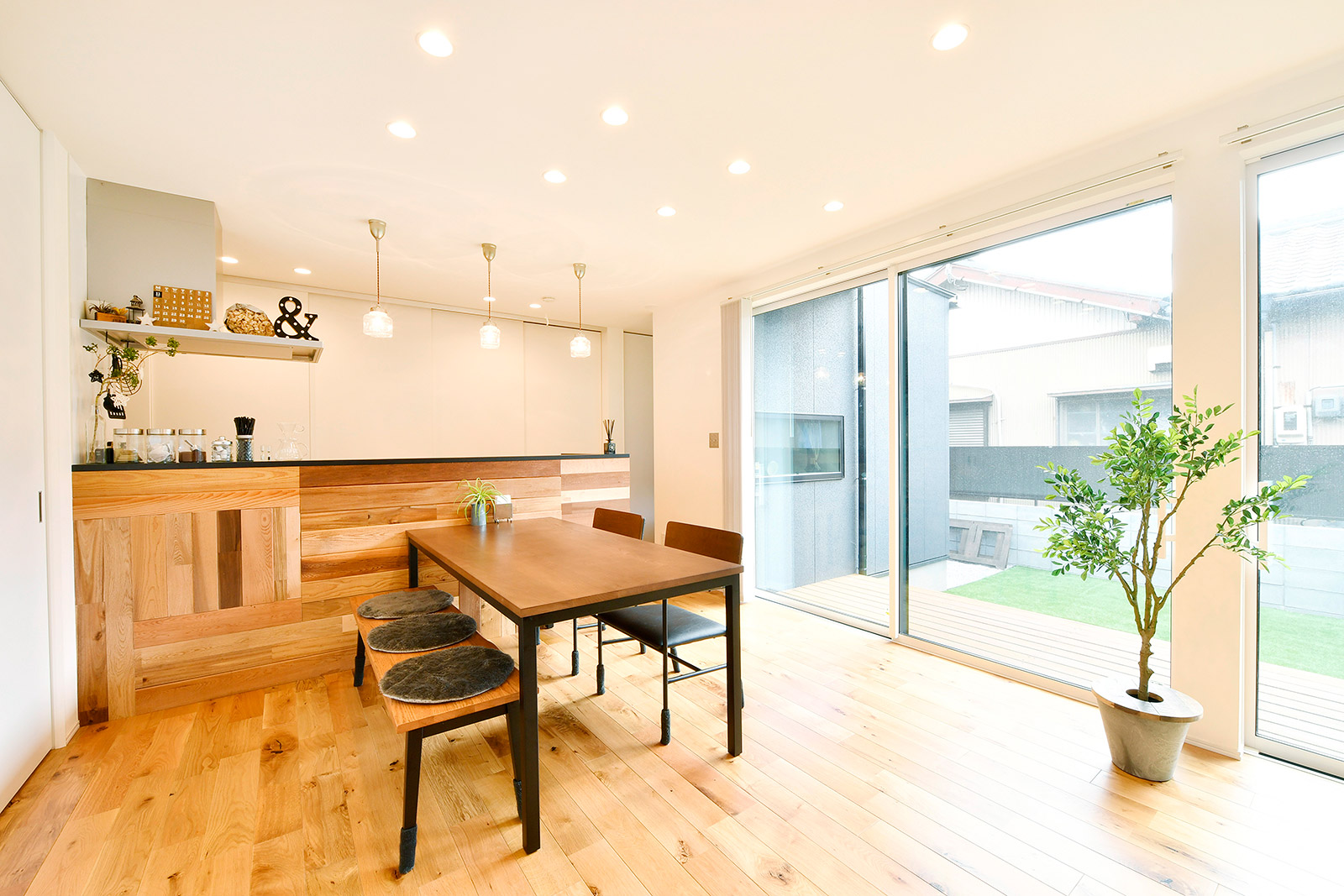 5人家族で暮らす平屋の家