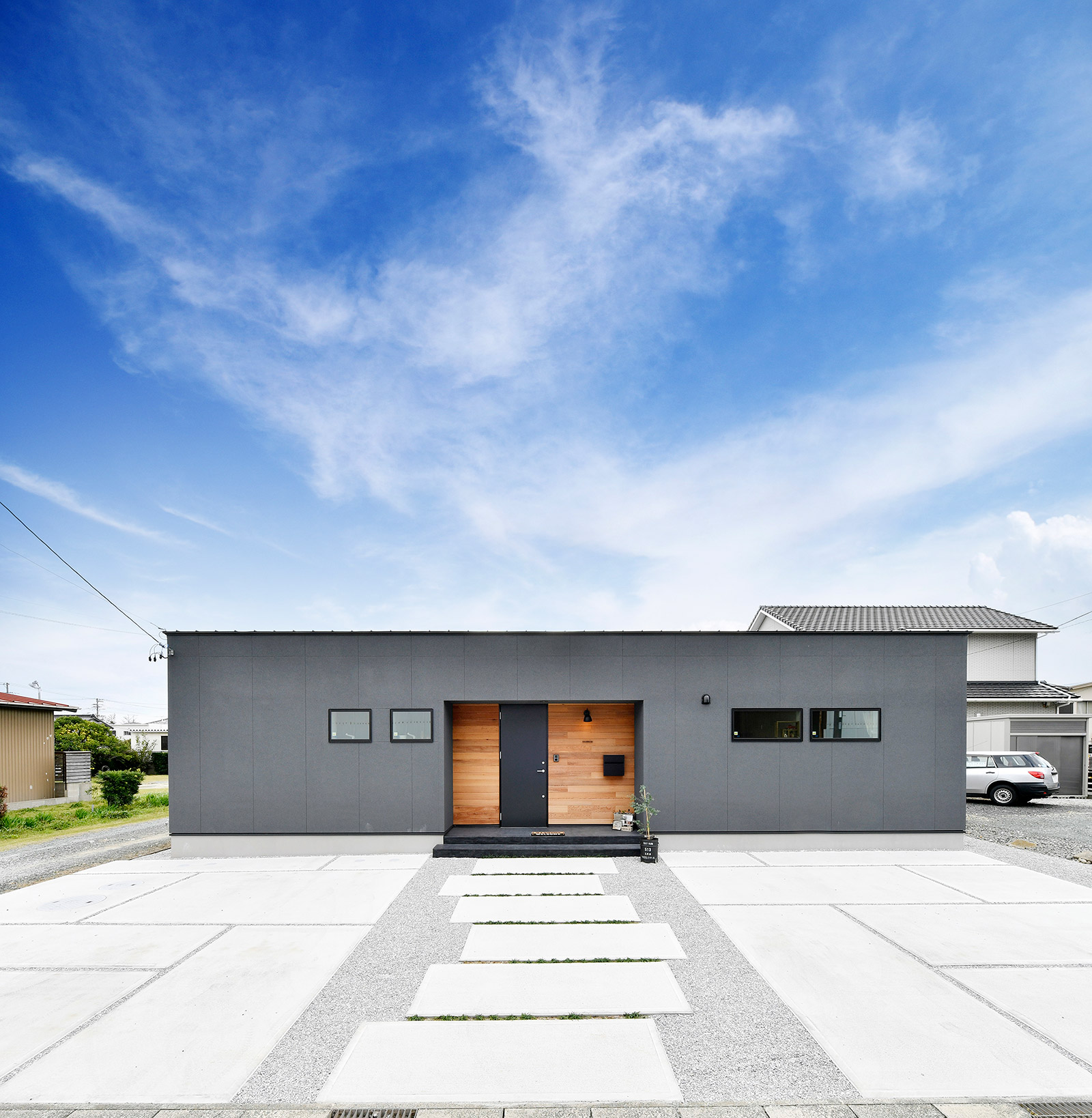 5人家族で暮らす平屋