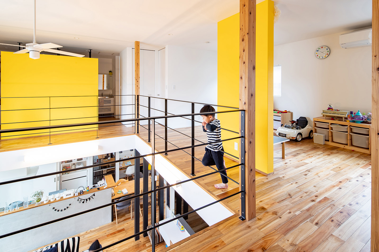 子供がのびのび育つ家族の想いが詰まった家