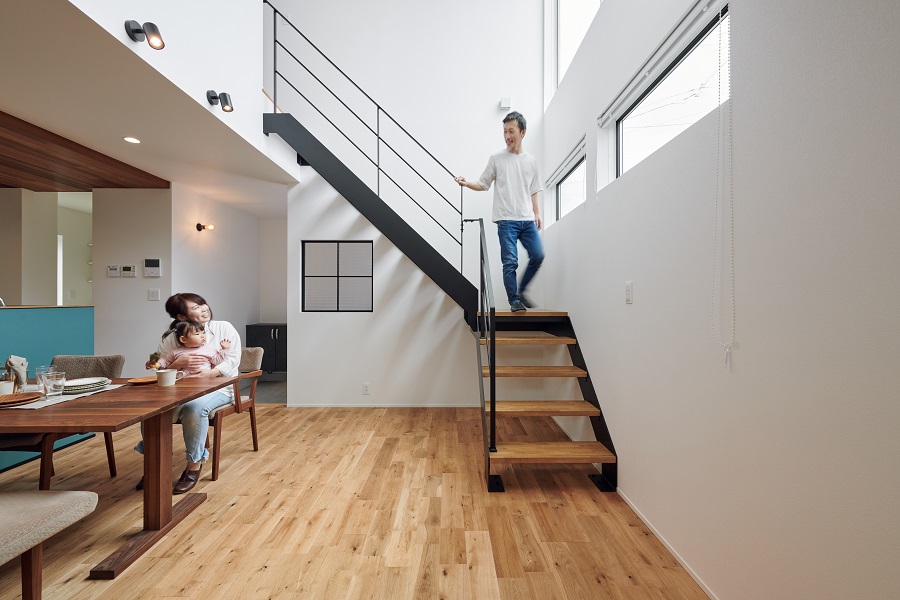 気になっていた家と同じ建築家の先生でワクワクした家づくり