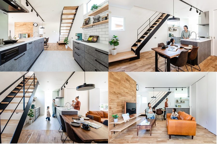 家事動線にこだわった家