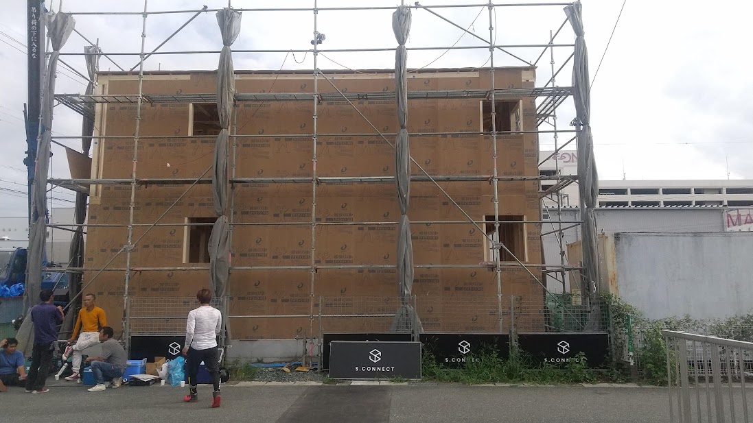 モデルハウス　上棟🏡