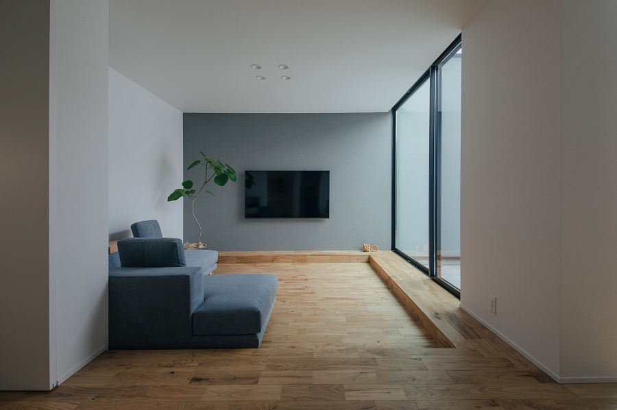 洗練された建築家設計の平屋