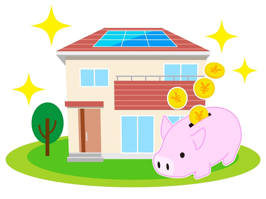 住宅用太陽光発電の設置で節約