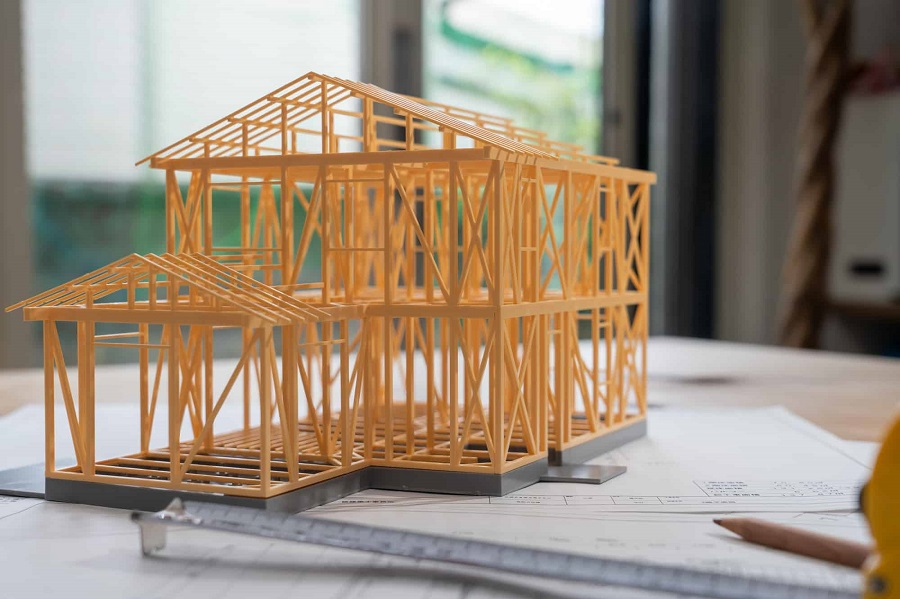 建築構造模型