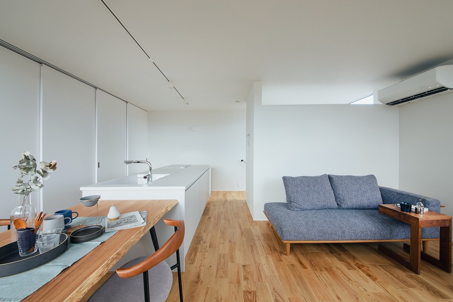 友人と楽しく過ごすおもてなしのアイデアが詰まった家