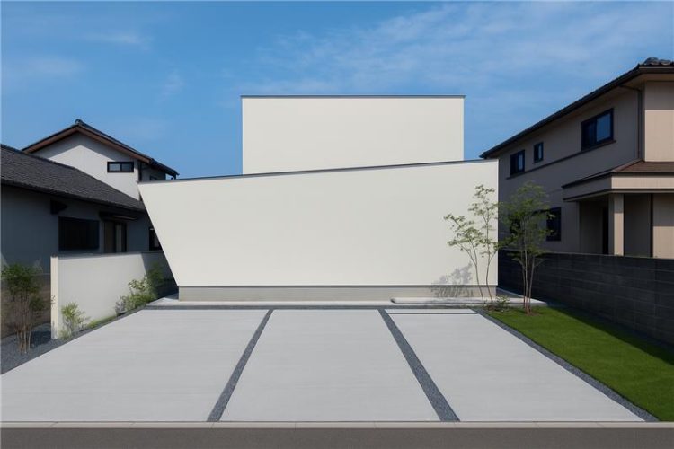浜松市完成見学会の外観
