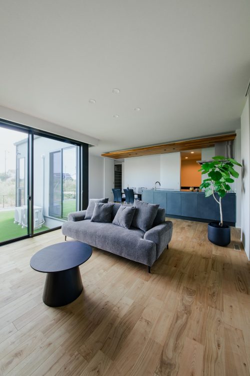 開放的なリビング