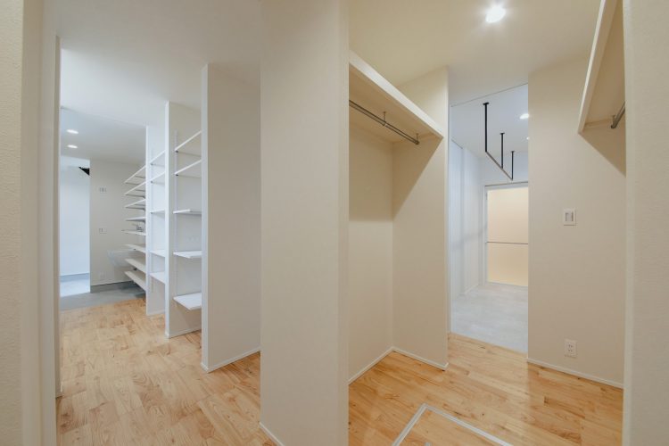 動線上にある収納