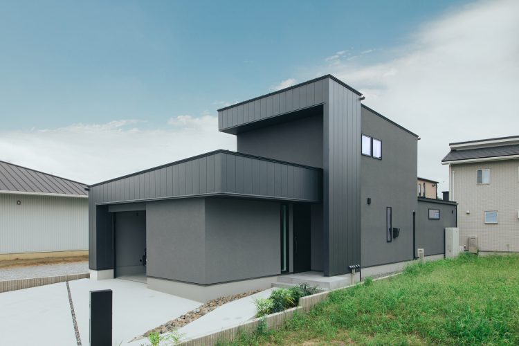 帰宅報告の外観を整えた住まい