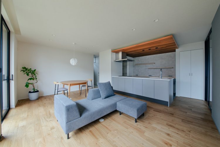 スッキリとしたLDK