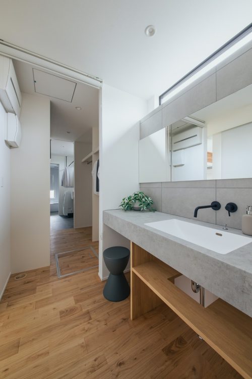 洗面とクローゼット