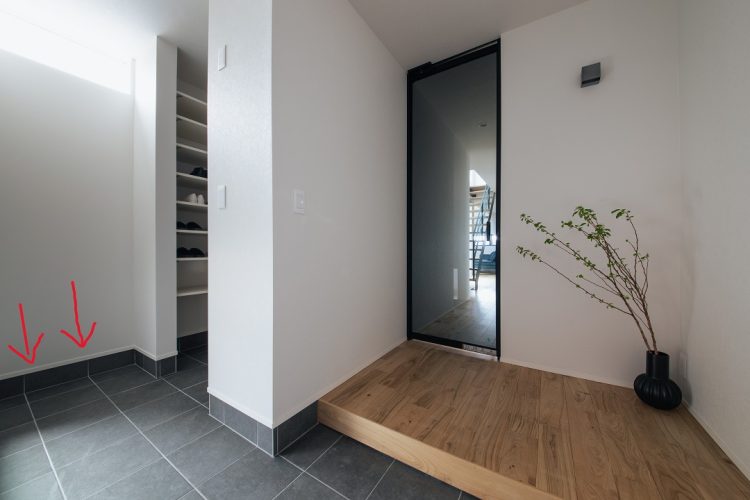 ２WAYの玄関ホール