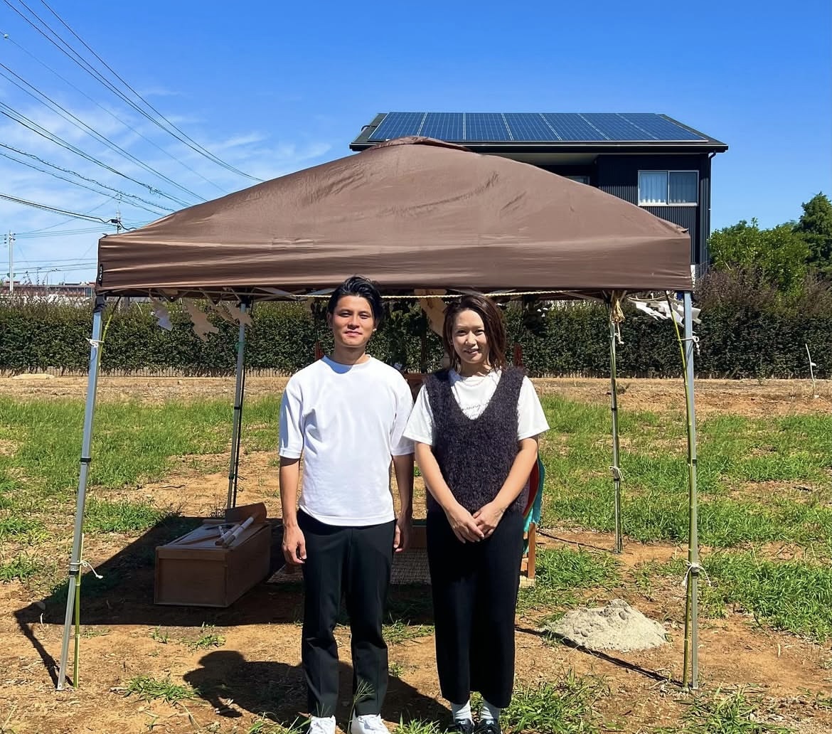 N様邸地鎮祭とT様邸上棟㊗️